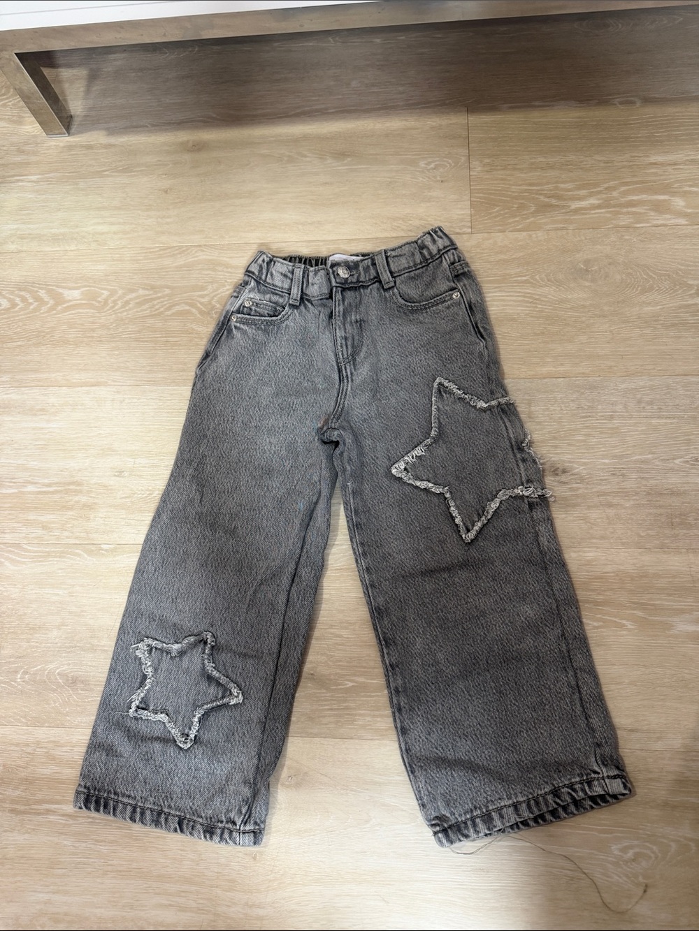 Zara Kids Grey Star Jeans